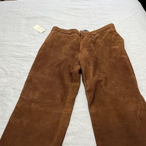Never worn Ralph Lauren Polo leather pants
